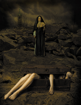 Illustration for article titled Angels, clowns and a deep dark place: the art of Mariano Villalba
